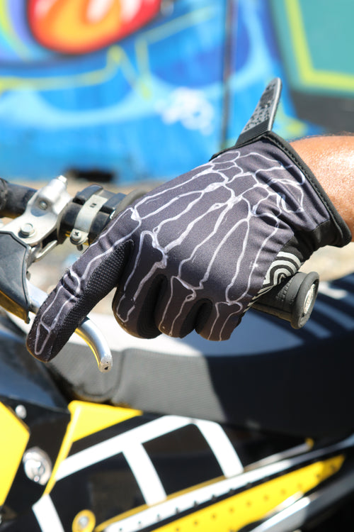 Chrome Bones Gloves
