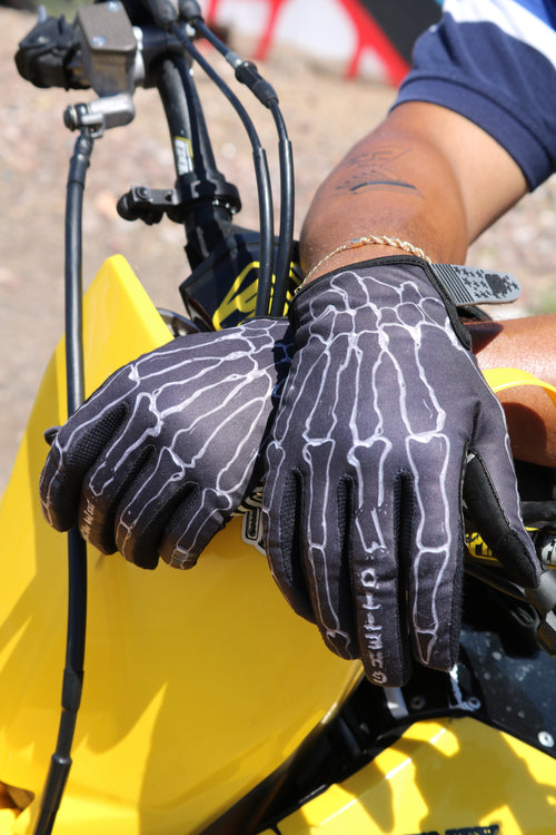 Chrome Bones Gloves